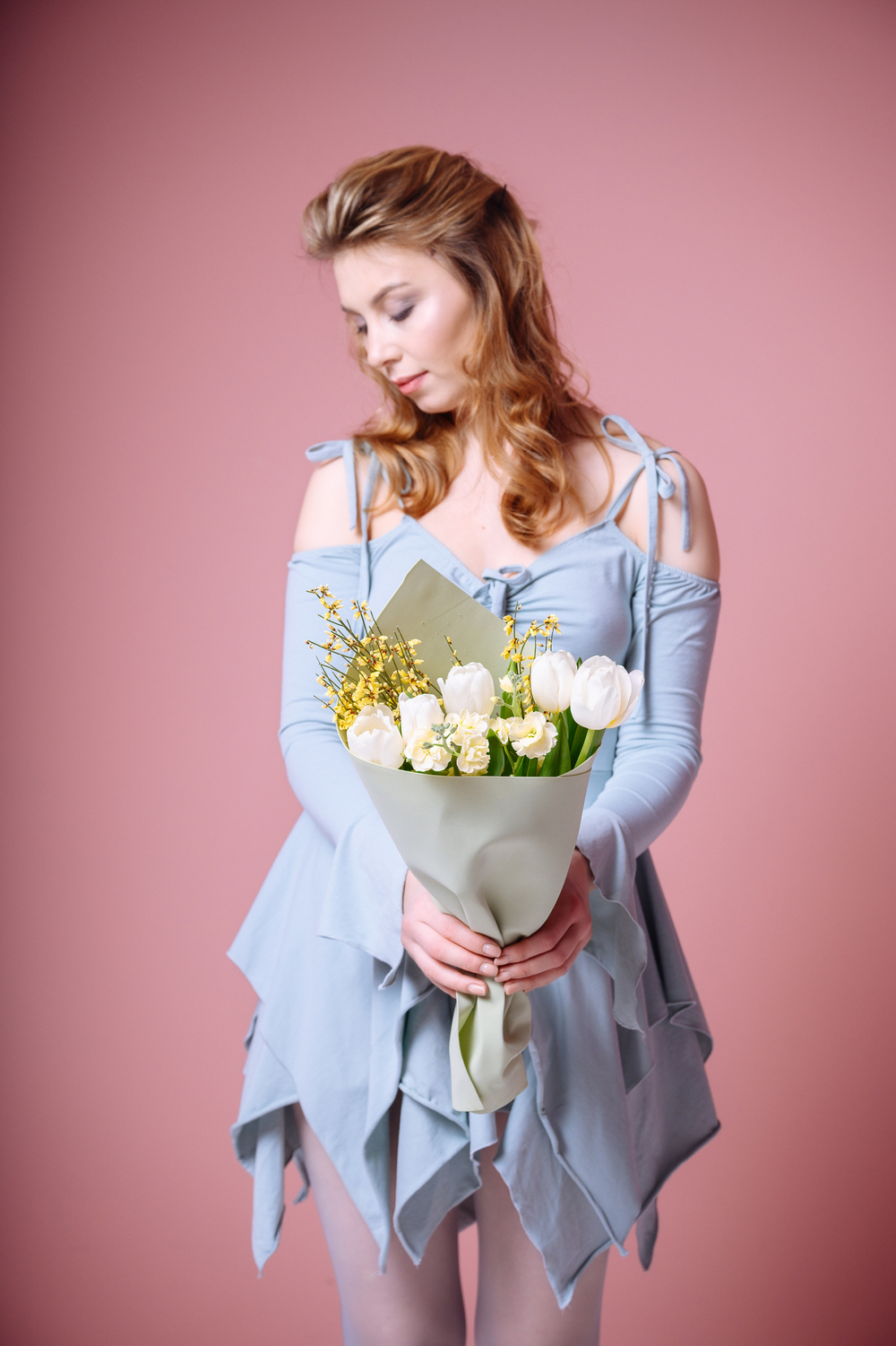 Букет тюльпаны