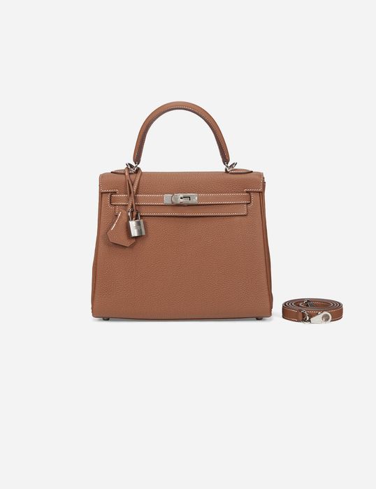 Сумка Hermes Togo Kelly 25 Palladium Hardware 