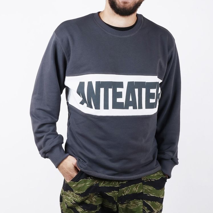 Свитшот ANTEATER HOOD, комбо серый