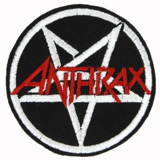 Нашивка Anthrax круглая (147)