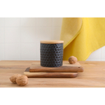 Банка для хранения керамическая farah, 480 мл, черная