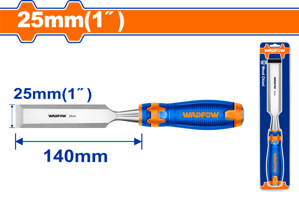 Стамеска WADFOW WWC1225 25х140 мм