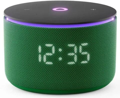 Умная колонка ЯНДЕКС Станция Мини 3 Про, 18Вт, с Алисой, зеленый Zigbee [yndx-00059grn]