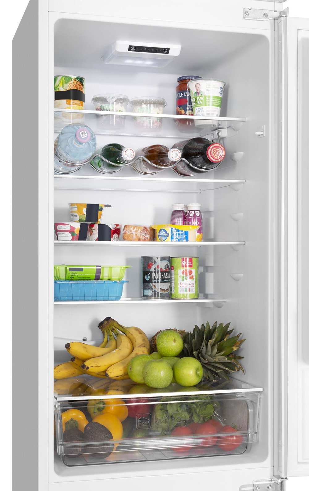 Встраиваемый холодильник Meferi MBR177 LOW FROST LIGHT фото 5