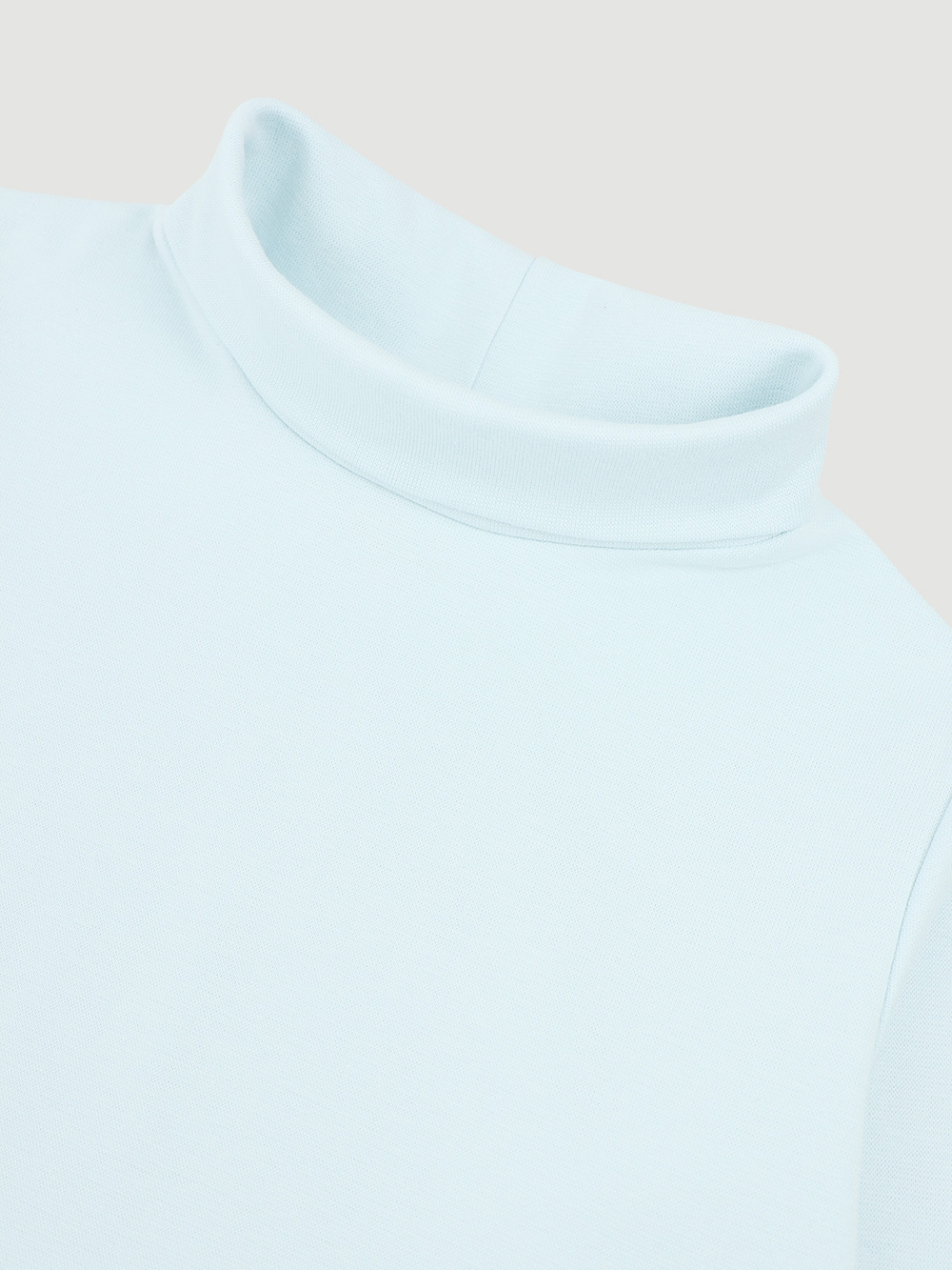 Лонгслив с высоким воротом Mjölk White Blue