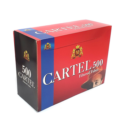 Гильзы для сигарет "Cartel" KS Filter 500шт
