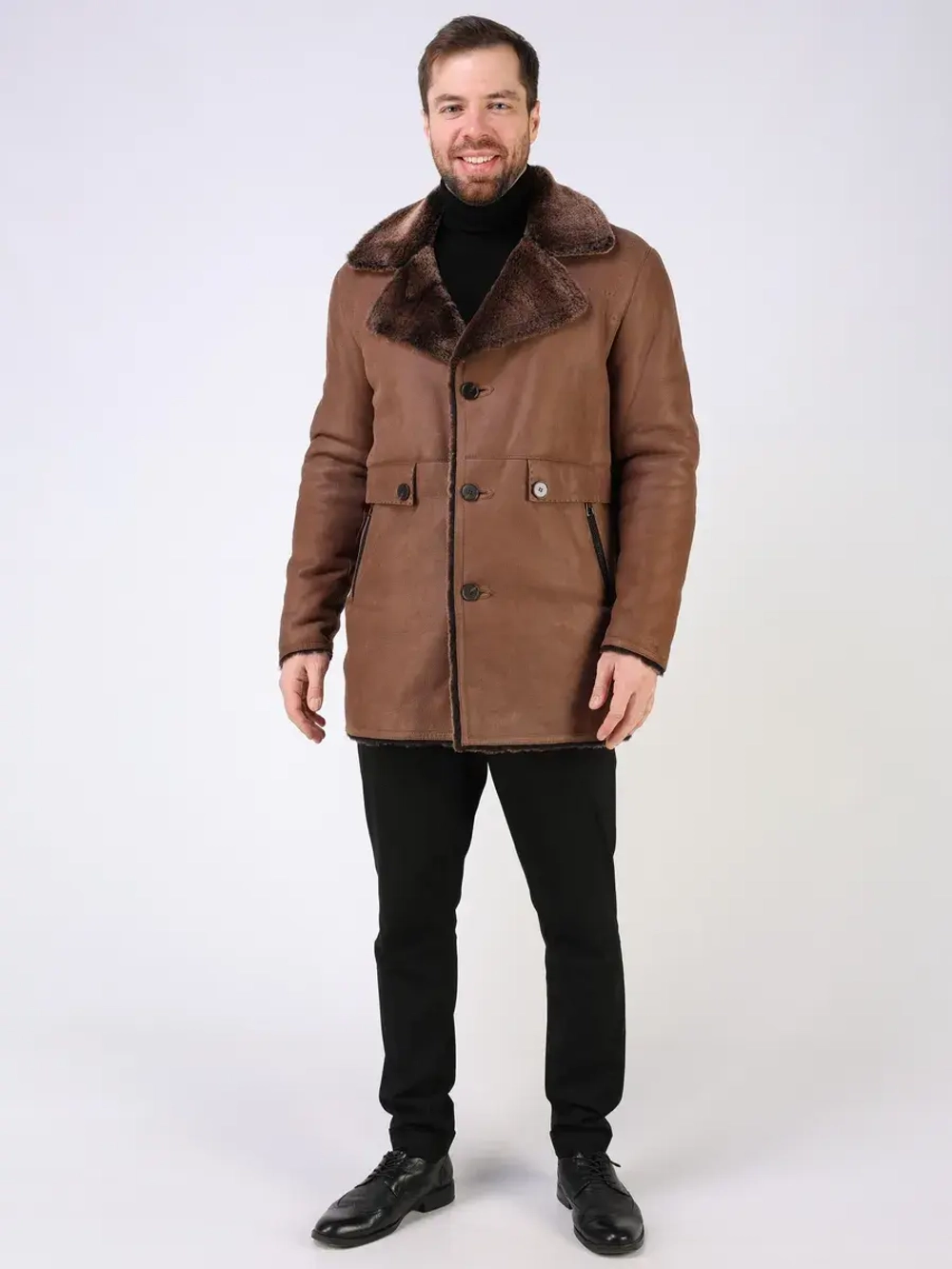 Дубленка зимняя натуральная