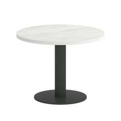 Yalta Стол журнальный круглый LT.SJ-1 Снежная Патина/Металл Антрацит 600*600*450