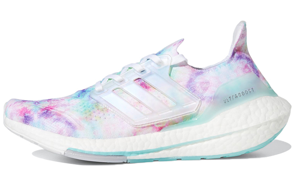Кроссовки Adidas Ultraboost 21 "Tie-Dye" Tpu (Женская размерная сетка)