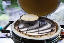 Керамический гриль Big Green Egg 2XL (самый большой) на модульной подставке, 73 см