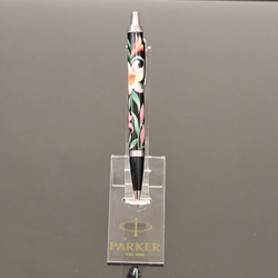 Ручка шариковая Parker "Лилии" №2 с ручной росписью в футляре