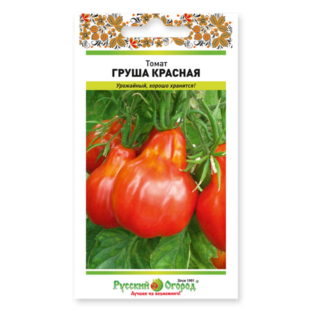 Томат Груша красная Русский Огород