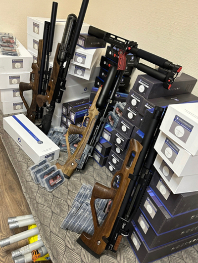 Пневматическая винтовка Егерь (Jæger) булл-пап SPR 5.5 LW450 (дерево, 3дж)