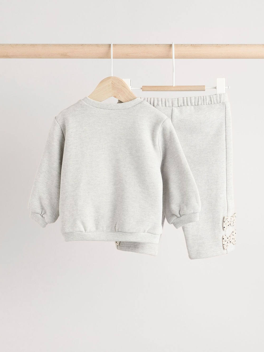 Толстовка и спортивные брюки в комплекте для малышей Next Q95-464, Светло-серый