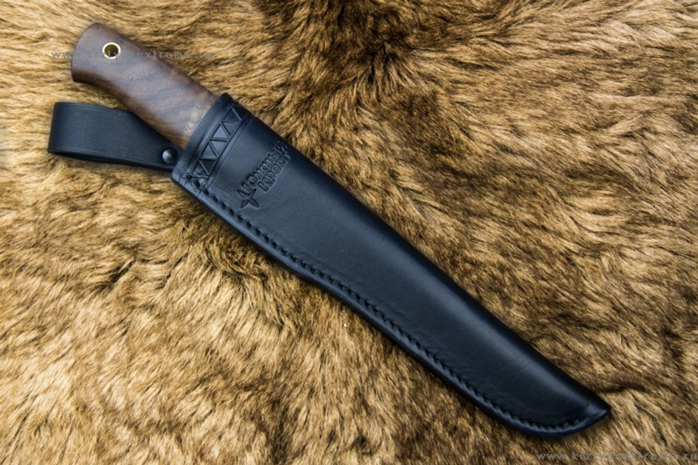Туристический нож Длинный Джек 440С Орех