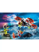 Набор Спасение дайверов с помощью дрона Playmobil 70143