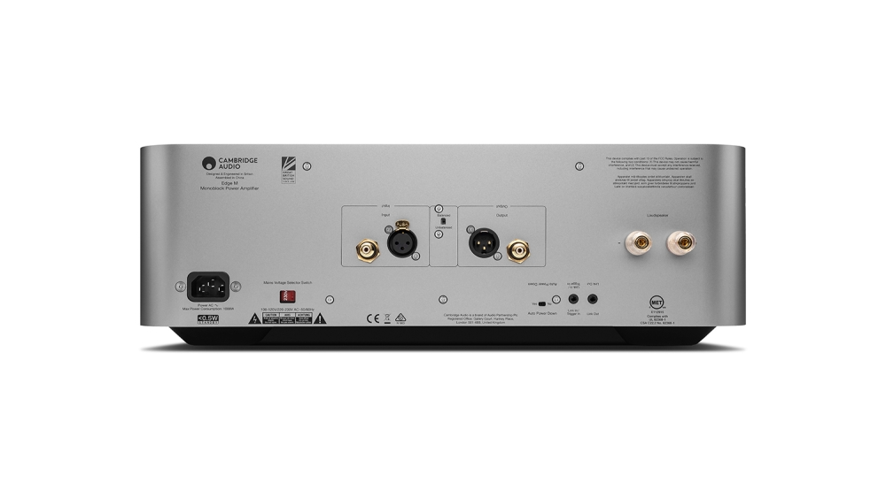 Усилитель мощности моноблочный Cambridge Audio Edge M серый
