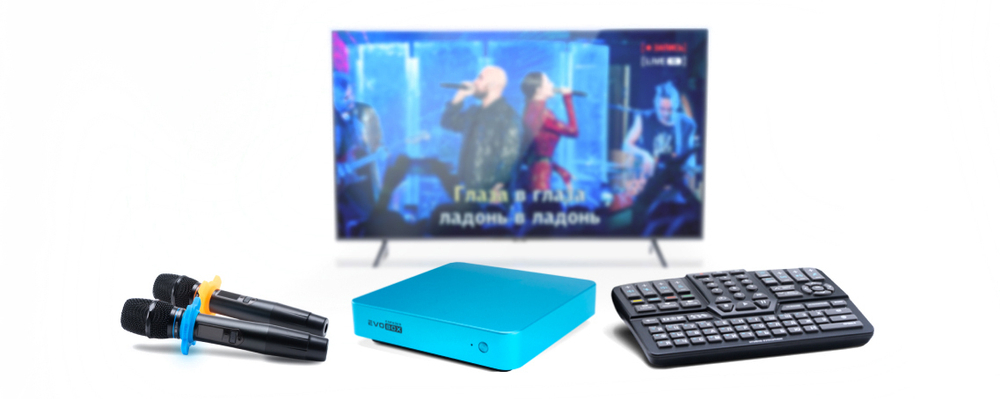 Evolution EvoBox с микрофонами