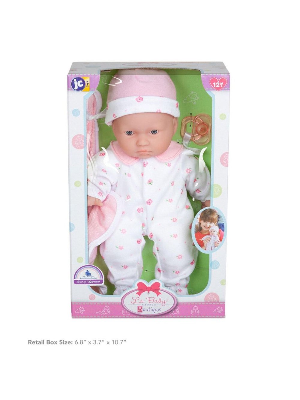 Кукла BERENGUER мягконабивная 28см La Baby (13107)