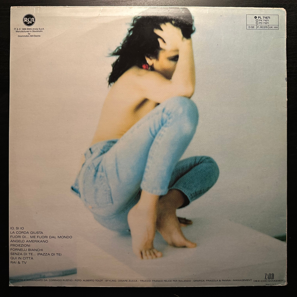 Loredana Berte - Io (Швеция 1988г.)