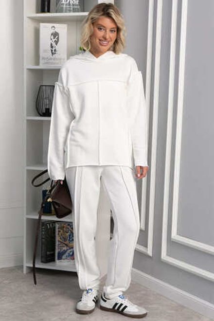 Костюм хлопковый Эко-стиль (белый) К14287-4М LT Collection