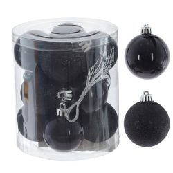 GAEM Набор из 12шт Украшение новогоднее "Шар", D 4 см, L9,5 W9,5 H10,5 см