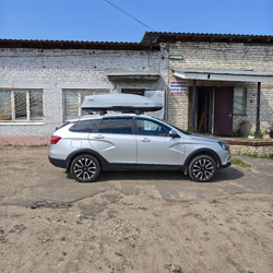 Автобокс Way-box Gulliver 520 на Lada Vesta SW