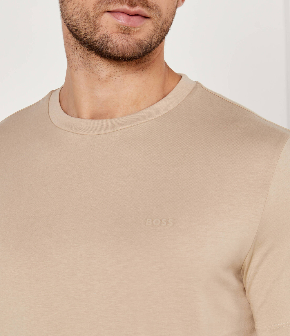 Футболка Thompson BOSS BLACK - бежевый(50468347)