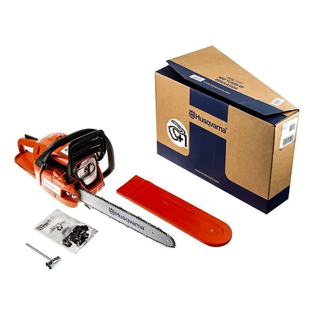 Husqvarna 120 Mark II бензопила + цепь 9678619-07