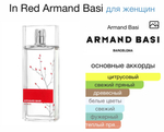 In Red Armand Basi