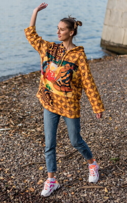 Худи «Таити», по мотивам живописи Поля Гогена