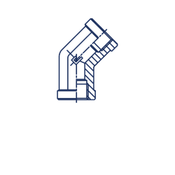 Штуцер FSC45 BSP 1/2" BSP 1/2"