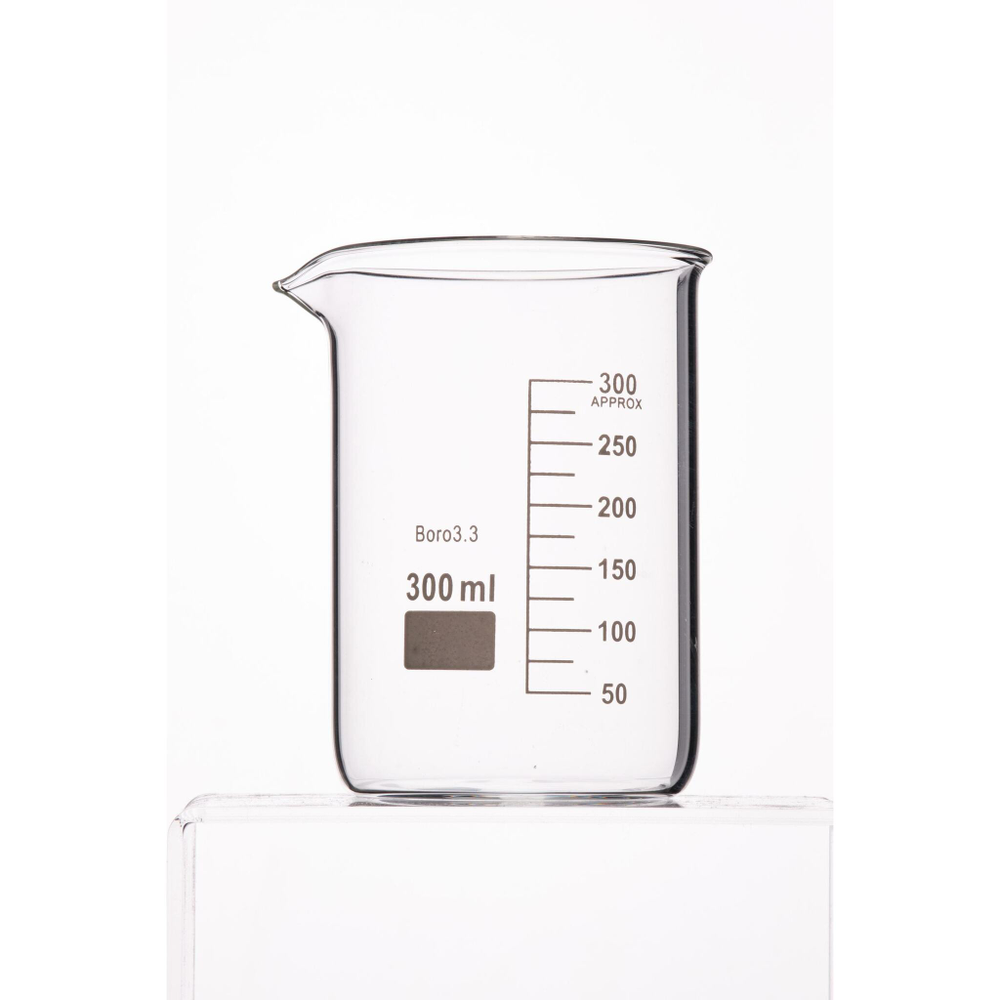 Стакан лабораторный низкий, 300 мл