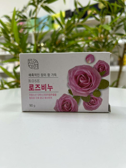 Мыло туалетное Mukunghwa Rose Beauty, с экстрактом розы, 100г