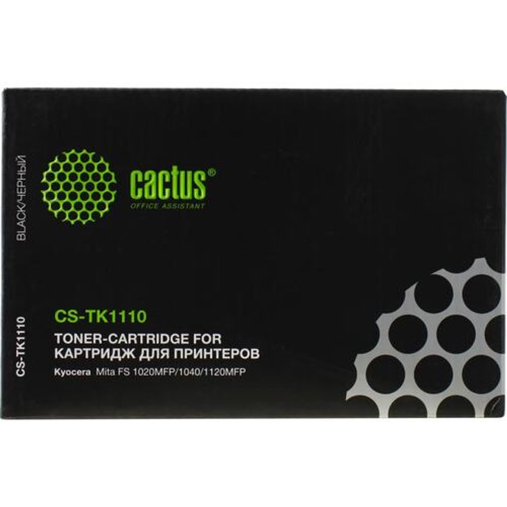 Картридж Cactus CS-TK1110(BK)  для Kyocera  FS-1040/1120MFP/1020MFP