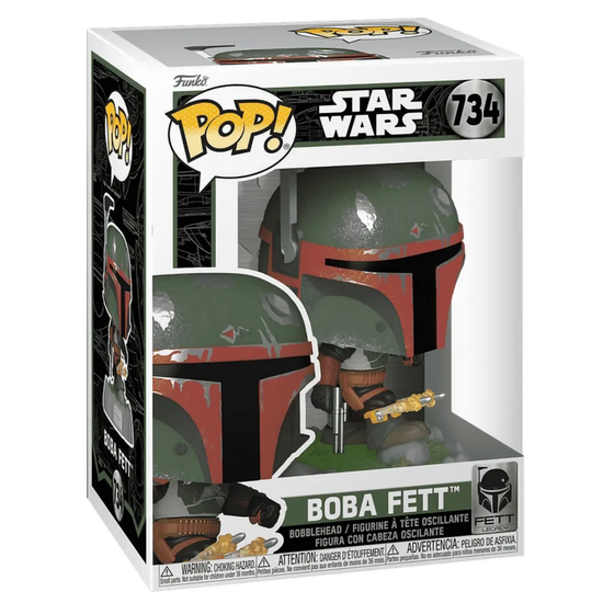 Фигурка Funko POP! Bobble Star Wars Fett Legacy Boba Fett w/Rockets (734) 82722