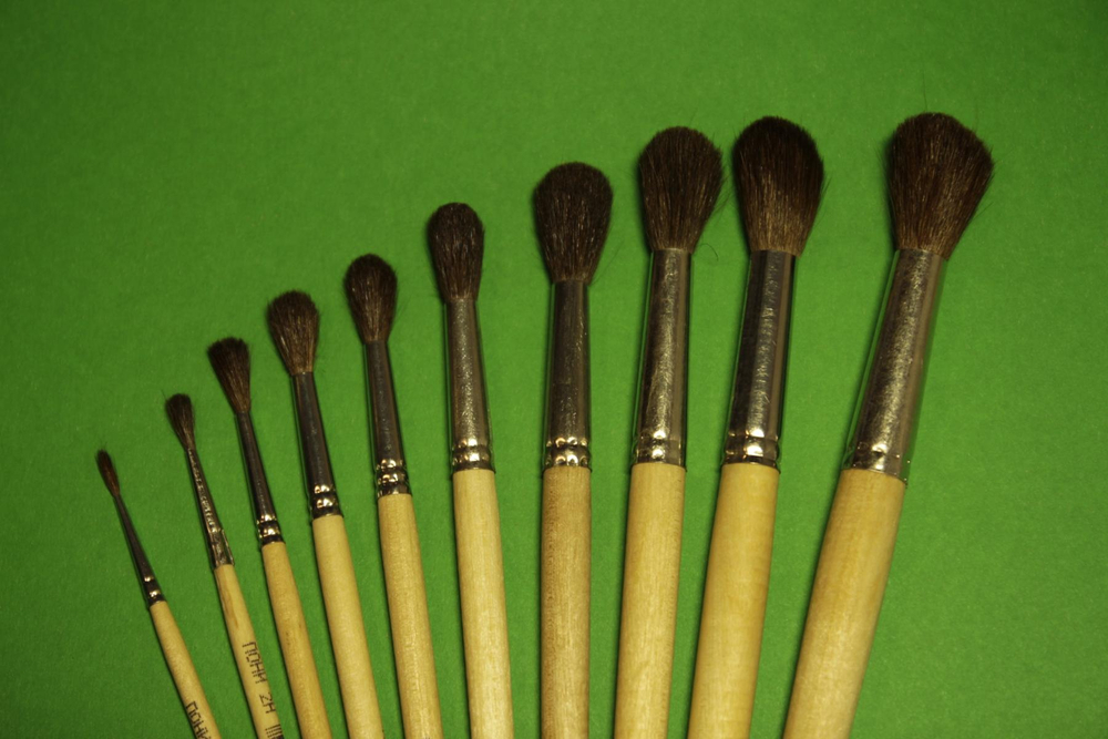 Кисть пони №9 круглая (Нил)