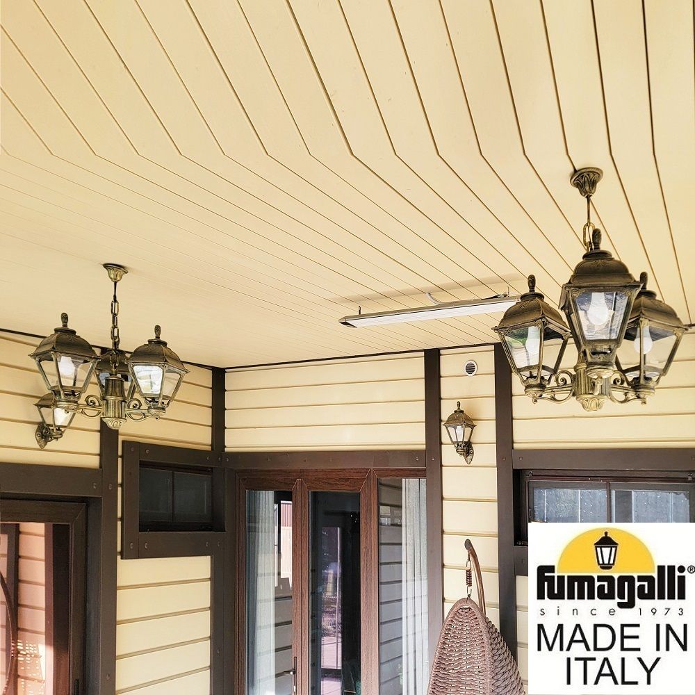 Подвесной уличный светильник (ЛЮСТРА) FUMAGALLI SICHEM/CEFA 3L U23.120.S30.BXF1R