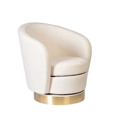 Кресло Наполь в рогожке вращающееся