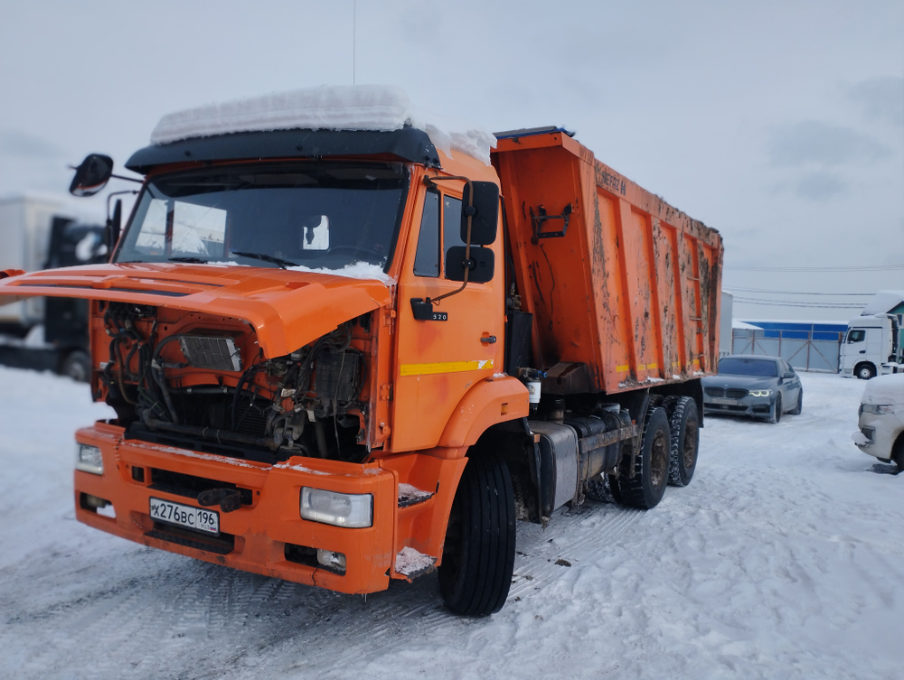 КамАЗ 6520 6x4 Самосвал 6520-43 (Дизельный, 11,8 л, 400 л.с., МТ)