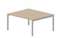 Составной стол Polo на 2 рабочих места 1580х1366х750мм (меламиновые аутлеты)