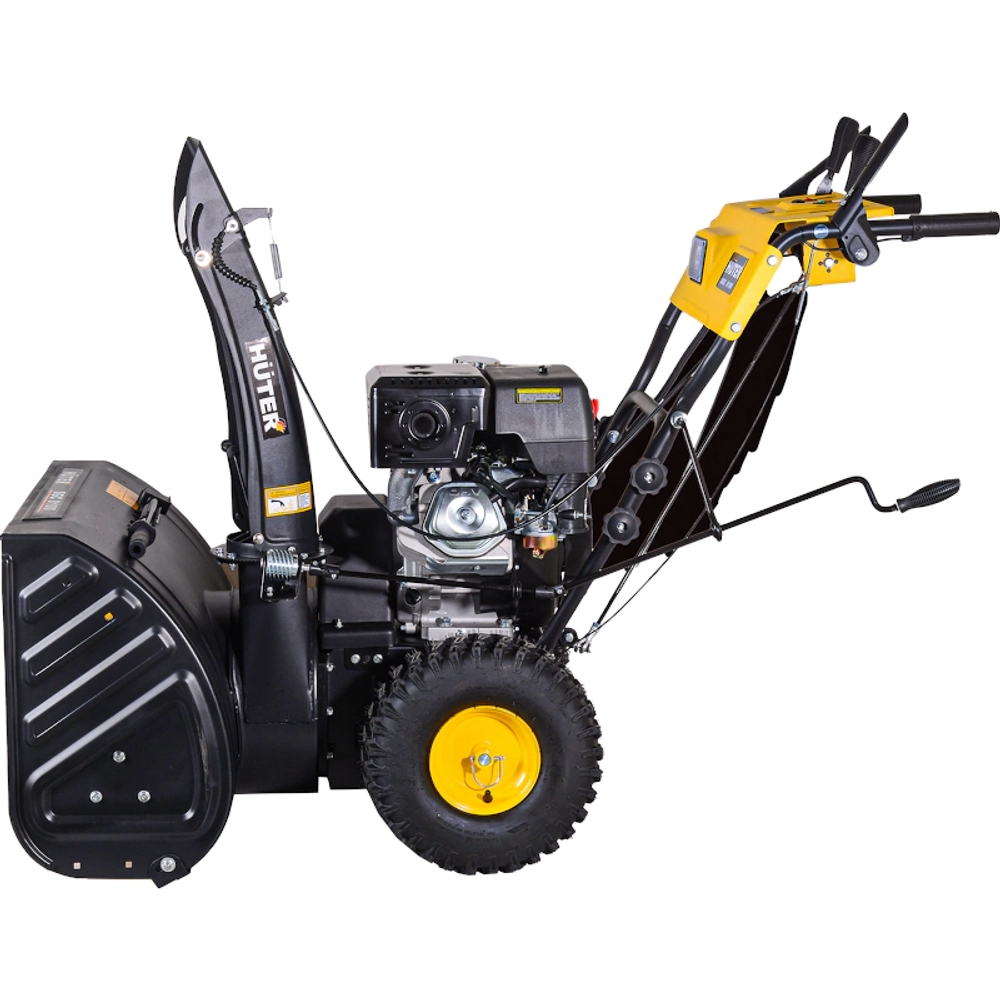 HUTER SGC 8100 бензиновый снегоуборщик 13 л.с, ковш 70 см, выброс 15 м, 6 вперед/2 назад 70/7/3