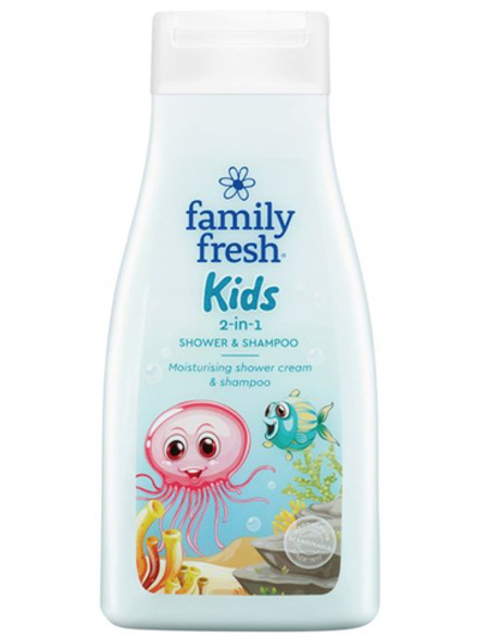 FAMILY FRESH KIDS ДЕТСКОЕ МЫЛО ДЛЯ ДУША И ШАМПУНЬ 500 МЛ