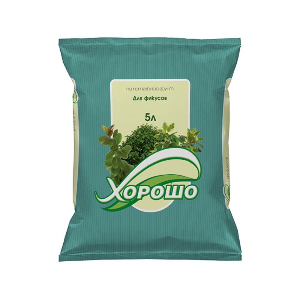 Грунт торфяной для фикусов, 5 л