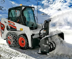 Снегометатель на Телескопический мини-погрузчик Manitou