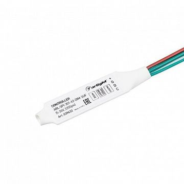 Контроллер для монохромных лент «Бегущий огонь» и управляемых модулей ARL-SPI-301-62-DIM-SUF (5-24V, 3200pix) 039632 белый Arlight