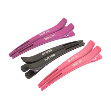 Dewal Зажим для волос CL2602, 12см, 6 шт/уп