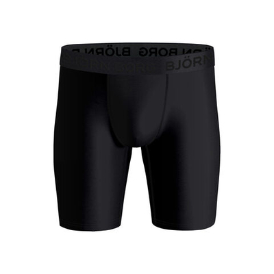 Björn Borg Long Leg Boxer Shorts 2 Pack Men - Black