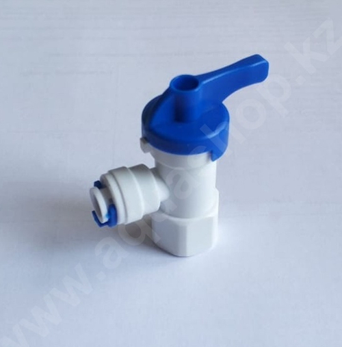 Фитинг QT-01A кран для бака чистой воды 1/4"(f) x 1/4"(ВР)