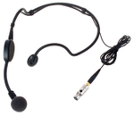 AKG HC644MD black конденсаторный микрофон с оголовьем, кардиоида, чёрный, разъём MicroDot, 100-15000Гц, 20мВ/Па, в комплекте переходник с MicroDot на 3-pin mini-XLR (AKG L-разъём)